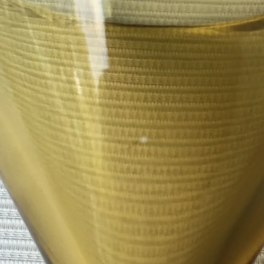 Novelty Martini Glass Gold Goblet Funnel Shape Barware Liquor Cup Retro Vintage